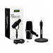 Shure MV7+-K-BNDL - Mikrofon lektorski/wokalny ze złączem XLR/USB-C Czarny + statyw biurkowy GATOR - Galeria zdjęcie 1