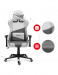 Fotel gamingowy Huzaro Force 6.2 White Mesh - Galeria zdjęcie 16