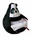 Pufa worek sako PANDA czarny-biały XL 130x90 - Galeria zdjęcie 6