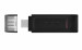 KINGSTON FLASH 128GB USB-C 3.2 Gen1 DataTraveler 70 - Galeria zdjęcie 3