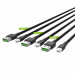GREEN CELL ZESTAW KABLI 3X USB-LIGHTNING 1,2M - Galeria zdjęcie 2