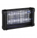 Lampa owadobójcza NOVEEN IKN20 Black 2x10 Wat - Galeria zdjęcie 1