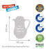 ROTPUNKT DZBANEK TERMOS, 1,0 L, BLACK CHERRY (CZAR - Galeria zdjęcie 4