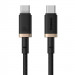 Kabel Baseus Dura Typ C-Typ C 100W 1m czarno-złoty - Galeria zdjęcie 4