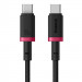 Kabel Baseus Dura Typ C-Typ C 100W 2m (czerwono-czarny) - Galeria zdjęcie 2