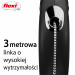 FLEXI New Classic XS czarna - automatyczna smycz dla psa - 3m - Galeria zdjęcie 3