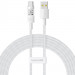 Kabel Baseus Gem USB-USB C 100W 2m (biały) - Galeria zdjęcie 1