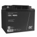 GREEN CELL AKUMULATOR ŻELOWY AGM22 12V 40AH - Galeria zdjęcie 1