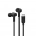 BELKIN SŁUCHAWKI PRZEWODOWE DOUSZNE USB-C, CZARNE - Galeria zdjęcie 1