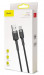 BASEUS KABEL USB-C CAFULE CATKLF-UG1 2A 3M CZARNY - Galeria zdjęcie 6