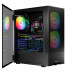 LOGIC OBUDOWA ARYA ARGB MIDI USB 3.0 BLACK - Galeria zdjęcie 2