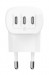 Ładowarka Belkin BoostCharge 3 Port USB-C PD 3.1 PPS Wall Charger 67W White - Galeria zdjęcie 4