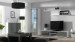 Szafka RTV SOHO 180 biały/ szary połysk - Galeria zdjęcie 8