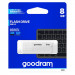 GOODRAM FLASHDRIVE 8GB UME2 USB 2.0 WHITE - Galeria zdjęcie 1