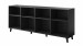 Komoda ETNA 200x42x82 czarny mat + dąb craft - Galeria zdjęcie 4