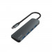 SAVIO AK-54 HUB USB-C - 4 X USB-A, SZARY - Galeria zdjęcie 5