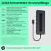 Stacja dokująca HP USB-C Universal Multiport Hub czarna 50H98AA - Galeria zdjęcie 9