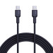 AUKEY CB-NCC1 KABEL USB-C QC PD 1M 3A 60W NYLON - Galeria zdjęcie 2