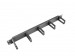LANBERG ORGANIZER KABLI 19'' 1U Z UCHWYTAMI CZARNY - Galeria zdjęcie 1