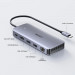 UNITEK AKTYWNY HUB USB-C 10GBPS,M.2,HDMI, PD 100W - Galeria zdjęcie 4