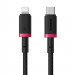 Kabel Baseus Dura Typ C 20W 2m (czerwono-czarny) - Galeria zdjęcie 2