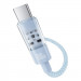 Kabel Baseus Gem USB-USB C 100W 1m (niebieski) - Galeria zdjęcie 2