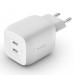 Ładowarka Belkin BoostCharge Pro Dual USB-C PD 3.0 PPS GaN Wall Charger 45W White - Galeria zdjęcie 5