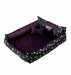 GO GIFT Korona Legowisko dla psa i kota XL - fioletowy - 100x90x18 cm - Galeria zdjęcie 1