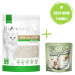 DIAMENTIQ Tofu Neutral Ultra clumping - żwirek roślinny - 4kg + GRATIS! - Galeria zdjęcie 1