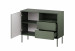 Komoda 1D2S TRESSE 100x40x75 zieleń mat - Galeria zdjęcie 2