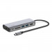 Hub Belkin Connect USB-C 6-in-1 Multiport Adapter 1x4k HDMI/2xUSB-A/1xUSB-C PD3.0/1xRJ45 Gigabit/1xCard reader Grey - Galeria zdjęcie 1
