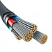 Kabel Baseus Unbreakable USB-USB C 100W 2m (biały) - Galeria zdjęcie 6