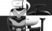 Fotel gamingowy Huzaro Combat 8.0 White - Galeria zdjęcie 8