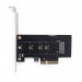 GEMBIRD KARTA PCI-EXPRESS->M.2 SSD LOW PROFILE - Galeria zdjęcie 3