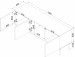 Szafka RTV 3D TRESSE 150x40x55 zieleń mat - Galeria zdjęcie 4