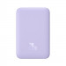 Powerbank Baseus Magnetic Mini Air Wireless 10000mAh 20W+kabel USB C-USB C (fiolet) - Galeria zdjęcie 4