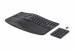 Klawiatura HP 960 Ergonomic Wireless Keyboard bezprzewodowa czarna 37E755AA - Galeria zdjęcie 2