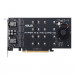 Kontroler ASUS Hyper M.2 PCIe 3.0 x16, 4x M.2 NVMe (2242/2260/2280/22110) GEN 3 - Galeria zdjęcie 2