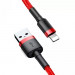 BASEUS KABEL LIGHTNING USB CAFULE1,5A 2M CZERWONY - Galeria zdjęcie 5