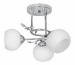 Żyrandol klasyczna lampa sufitowa wisząca Activejet IRMA Nikiel potrójna 3xE27 do salonu - Galeria zdjęcie 1