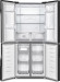 Lodówka GORENJE NRM818EMB Side by Side Kostkarka Twistowa 181,6 cm - Galeria zdjęcie 4