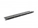 Lanberg patch panel 24 port 0.5u kat.6 utp czarny ppu6-0024-b - Galeria zdjęcie 2