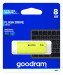 GOODRAM FLASHDRIVE 8GB UME2 USB 2.0 YELLOW - Galeria zdjęcie 5