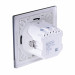 FIBARO Walli Gniazdko N Outlet type F antracyt FGWSONF-011-8 - Galeria zdjęcie 3
