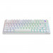 SAVIO KLAWIATURA MECHANICZNA PHENIX WHITE RED ABS - Galeria zdjęcie 2