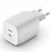 Ładowarka Belkin BoostCharge Pro Dual USB-C PD 3.0 PPS GaN Wall Charger 65W White - Galeria zdjęcie 5