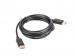 LANBERG KABEL DISPLAYPORT M/M 3M, 4K, CZARNY - Galeria zdjęcie 3