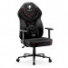 Fotel gamingowy DIABLO X-GAMER fotel czarno-czarny - Galeria zdjęcie 5