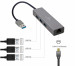 GEMBIRD ADAPTER USB-AM DO LAN GIGABIT HUB USB 3.0 - Galeria zdjęcie 5