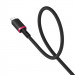 Kabel Baseus Dura 2.4A 1m (czerwono-czarny) - Galeria zdjęcie 5